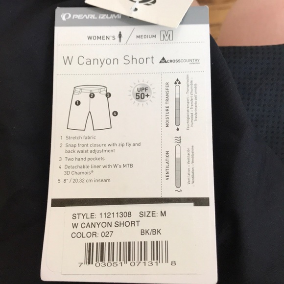 Pearl Izumi Women’s Canyon Bike Shorts - Picture 6 of 7
